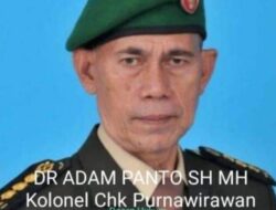 Caleg Kolonel Chk Purn DR. Adam Panto, SH MH, Berkibar di Dapil Minahasa & Tomohon Sulut