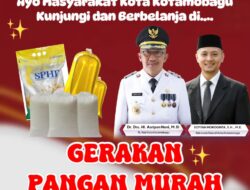 Intervensi Harga Sembako, Pemkot Kotamobagu Gelar Pasar Murah