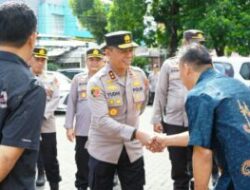 Pantau Langsung Pengamanan Ibadah Kenaikan Yesus Kristus di Kota Manado, Kapolda Turun Kelapangan