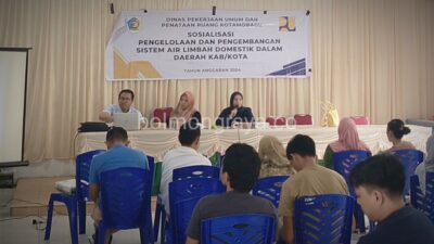 Dinas PUPR Kotamobagu Sosialisasikan Program SPALD-S ke Masyarakat