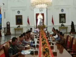 Penanganan Pengungsi Erupsi Gunung Ruang Sulut, Presiden Jokowi Gelar Rapat Terbatas