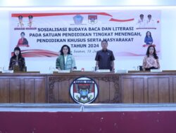 Bunda Literasi Sulut Rita Tamuntuan Hadiri Sosialisasi Budaya Baca Tahun 2024