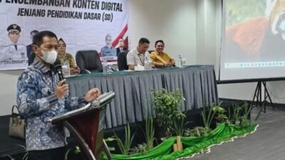 Penjabat Jusnan Mokoginta Buka Pelatihan Pengembangan Konten Digital Jenjang SD dan SMP