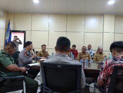 Jelang HUT ke – 16 Kabupaten Bolsel, Panpel Gelar Rakor Bersama Forkopimda