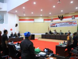 Pj Wali Kota Hadiri Rapat Paripurna DPRD Pembicaraan Tingkat I KUA APBD dan PPAS 2025