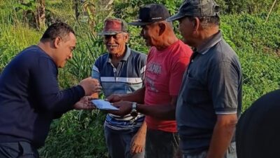 Kepedulian Terhadap Petani, Benny Rhamdani Bantu Pembukaan Akses Jalan Tembusan Mocil – Pobundayan