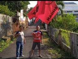 Usai Pemanggilan Ketua Sinode GMIM, Warga Sulut Ramai Naikkan Bendera PDIP