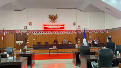 DPRD Bolsel Gelar Paripurna Pengesahan Alat Kelengkapan Dewan