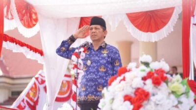 Jusnan Mokoginta Pimpin Upacara Peringatan HUT Korpri ke-53 Tahun 2024